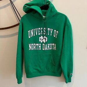 Champion Green University of North Dakota Hoodie
